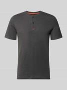 s.Oliver RED LABEL Regular Fit T-Shirt aus reiner Baumwolle in Anthraz...
