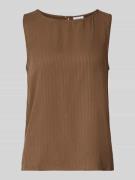 Vila Blusentop aus Viskose Modell 'ZINA' in Taupe, Größe 34