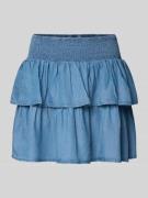 Only Mini-Jeansrock Modell 'CHARIS LIFE' in Jeansblau, Größe L