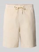 SELECTED HOMME Regular Fit Sweatshorts aus Baumwoll-Mix in Sand, Größe...