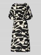 Soyaconcept Midikleid aus Viskose Modell 'CHANISE' in BLACK, Größe L