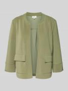 s.Oliver RED LABEL Relaxed Fit Scuba-Jacke aus Modal-Mix in Khaki, Grö...