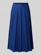 MAX&Co. Ausgestellter Midi-Rock aus Baumwoll-Mix in Royal, Größe 32