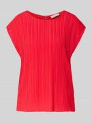 FREE/QUENT Blusentop mit Strukturmuster Modell 'Grsvalse' in Rot, Größ...