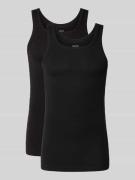 Snocks Unterhemd mit Rundhalsausschnitt in BLACK, Größe L