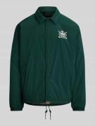 Polo Ralph Lauren Slim Fit T-Shirt aus reiner Baumwolle in Gruen, Größ...