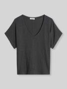 Marc O'Polo Loose Fit T-Shirt aus reiner Baumwolle in Dunkelgrau, Größ...