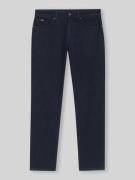 BOSS Slim Fit Jeans aus Baumwoll-Mix Modell 'P-RE.MAINE' in Dunkelblau...