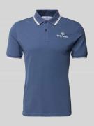 SERGIO TACCHINI Slim Fit Poloshirt mit Logo-Stitching Modell 'Reed' in...