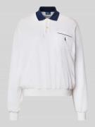 Polo Ralph Lauren Regular Fit Poloshirt aus Baumwoll-Mix in Weiss, Grö...