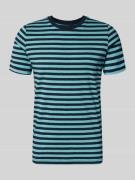 s.Oliver RED LABEL Regular Fit T-Shirt aus reiner Baumwolle in Tuerkis...