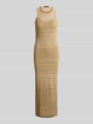 Lauren Ralph Lauren Figurbetontes Maxikleid aus Viskose-Leinen-Mix in ...