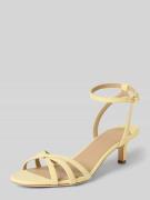 Lauren Ralph Lauren Sandaletten aus echtem Leder Modell 'KENDYL' in He...