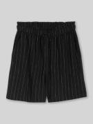 Tom Tailor Denim Relaxed Fit Shorts aus Viskose-Leinen-Mix in Black, G...