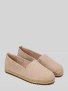 Marc O'Polo Espadrilles aus Veloursleder Modell 'GEM' in Sand, Größe 3...