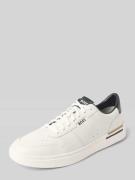 BOSS Low Top Sneaker aus echtem Rindsleder Modell 'CLINT_TENN_lTVPN' i...