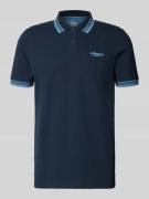 s.Oliver RED LABEL Regular Fit Poloshirt aus Baumwoll-Mix in Marine, G...