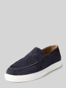 JOOP! SHOES Slip-on Sneaker aus Leder mit Logo-Muster in Dunkelblau, G...