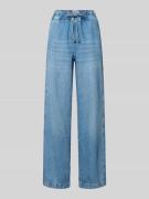 JAKE*S STUDIO WOMAN Wide Leg Jeans mit elastischem Bund in Bleu, Größe...
