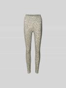 Lala Berlin Leggins aus Viskose-Mix in Hellgrau, Größe L