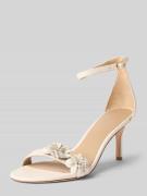 Lauren Ralph Lauren Sandaletten aus echtem Leder Modell 'ALLIE' in Off...