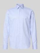 BOSS Businesshemd aus Baumwoll-Mix Modell 'H-JOE-K-C1' in Bleu, Größe ...