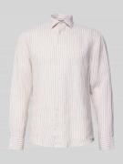 SEIDENSTICKER REGULAR FIT Regular Fit Business-Hemd aus Leinen mit Ken...