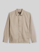 Marc O'Polo Regular Fit Overshirt mit seitlichen Eingrifftaschen in Be...