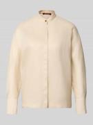 Max Mara Studio Loose Fit Langarmbluse aus reinem Ramie Modell 'BALDI'...