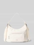 BOGNER Handtasche mit Label-Detail in Offwhite, Größe 1