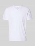 s.Oliver RED LABEL Regular Fit T-Shirt aus reiner Baumwolle in Weiss, ...