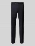 DIGEL Slim Fit Anzughose mit Bügelfalten Modell 'Move Apollo' in Marin...
