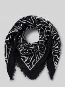 HUGO Tuch aus Modal-Baumwoll-Mix Modell 'ALYCIA_120*120' in Black, Grö...