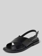 Tamaris Sandalen aus echtem Leder in Black, Größe 37