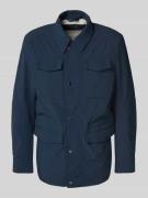 Christian Berg Men Parka mit Pattentaschen in Marine, Größe 3XL