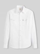 Levi's® Regular Fit Jeanshemd aus reiner Baumwolle in Offwhite, Größe ...