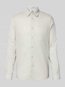 Drykorn Slim Fit Freizeithemd aus Leinen-Baumwoll-Mix Modell 'RAMIS' i...