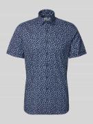 OLYMP Level Five Slim Fit Freizeithemd mit floralem Allover-Print in M...