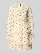 Vero Moda Regular Fit Sommerkleid aus Chiffon Modell 'SMILLA' in Weiss...