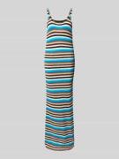 Topshop Strickkleid im Allover-Look Modell 'CAJSA' in Bleu, Größe L