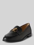 Lauren Ralph Lauren Loafer aus echtem Leder mit Logo-Applikation Model...