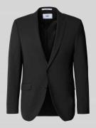 DIGEL Slim Fit 2-Knopf-Sakko mit Pattentaschen Modell 'Allan' in Black...