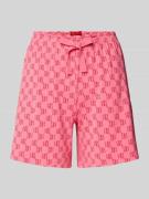HUGO Regular Fit Pyjama Shorts aus Modal-Mix mit Baumwoll-Anteil in Pi...