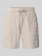BOSS Orange Regular Fit Sweatshorts aus Baumwoll-Mix Modell 'SE_FLOWER...