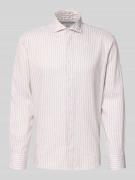 ETERNA Regular Fit Business-Hemd mit Kentkragen in Sand, Größe 39