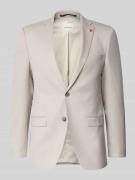 Roy Robson Slim Fit 2-Knopf-Sakko mit Pattentaschen in Offwhite, Größe...