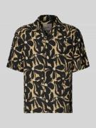 Only & Sons Relaxed Fit Freizeithemd aus Viskose-Leinen-Mix Modell 'HA...