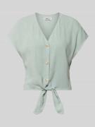 Only Regular Fit Blusentop aus Viskose-Leinen-Mix Modell 'SIESTA' in S...