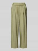 s.Oliver RED LABEL Loose Fit Culotte aus Viskose-Mix in Khaki, Größe 3...