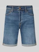 Jack & Jones Regular Fit Jeansshorts mit Umschlag Modell 'RICK' in Jea...